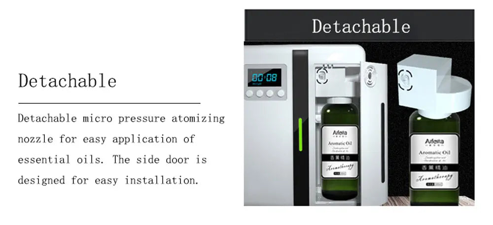 Wall-Mounted Aroma Diffuser – 160ML Scent Machine with Fan