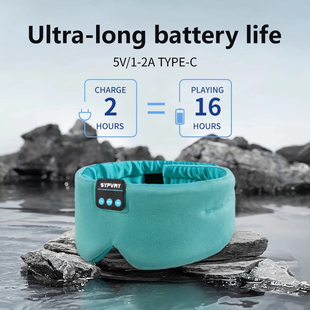 Bluetooth Sleep Mask Wireless Music Eye Mask