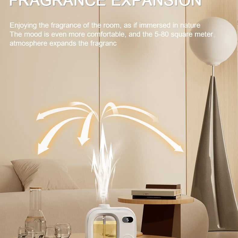 Automatic Scent Sprayer Diffuser – Home & Toilet Air Freshener