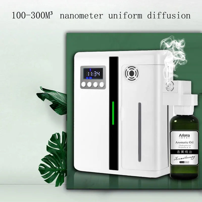 Wall-Mounted Aroma Diffuser – 160ML Scent Machine with Fan