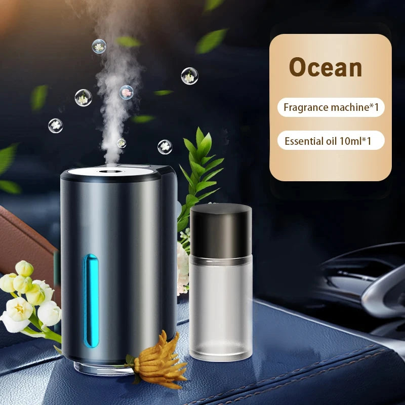 Car Electric Air Diffuser – Aromatherapy Mist & Odor Remover