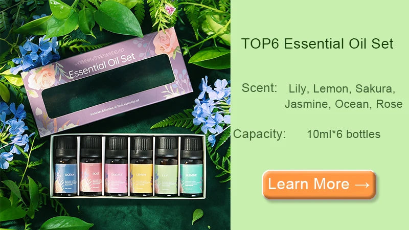 Kinscoter Flame Aroma Diffuser & Humidifier