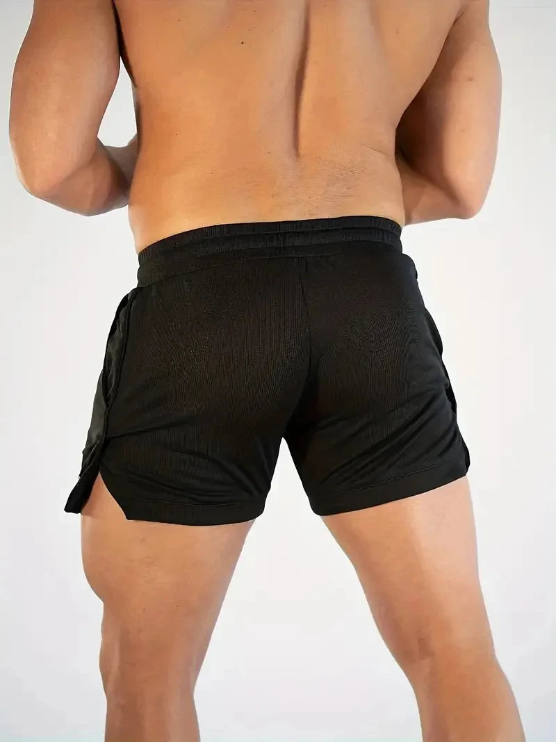 2024 Men’s Sport Shorts – Quick-Dry Gym Mesh Fitness Pants