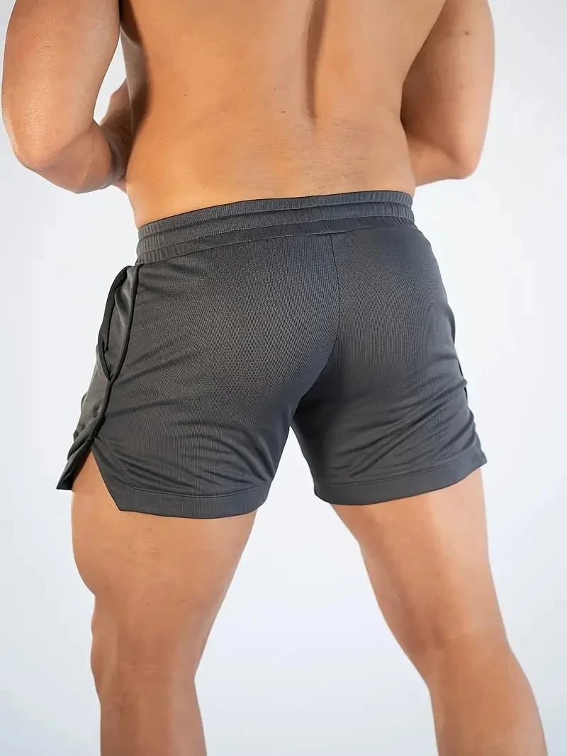 2024 Men’s Sport Shorts – Quick-Dry Gym Mesh Fitness Pants