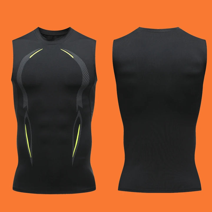 Men's Compression Sleeveless Gym Tank Top