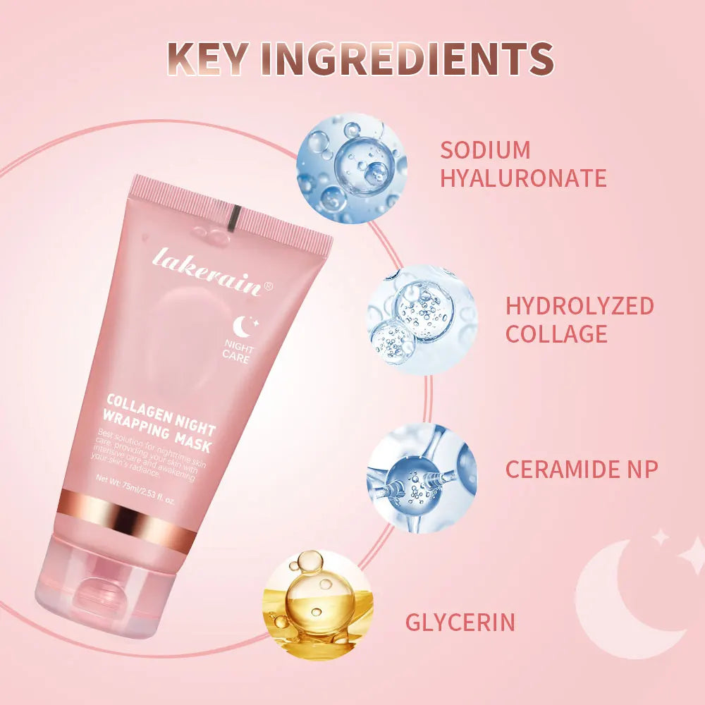 75ml Collagen Peel-Off Mask + 100g Jelly Cream – Firming & Hydrating Set
