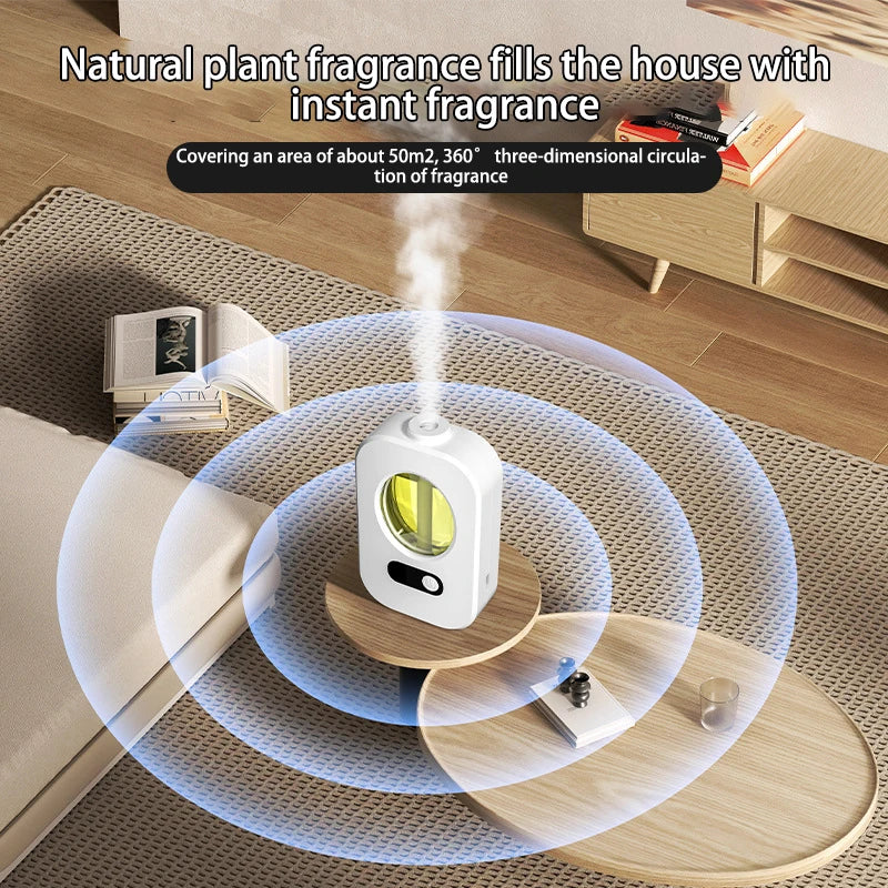 Automatic Aromatherapy Diffuser – Air Freshener & Essential Oil Humidifier