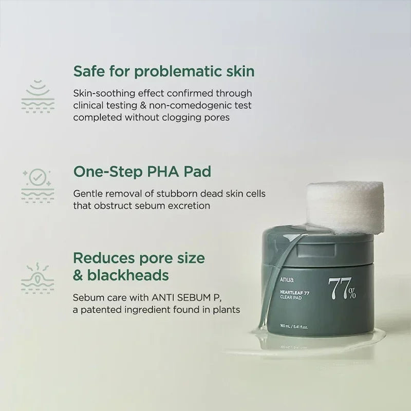 Korean Heartleaf Anti-Aging Skincare Set