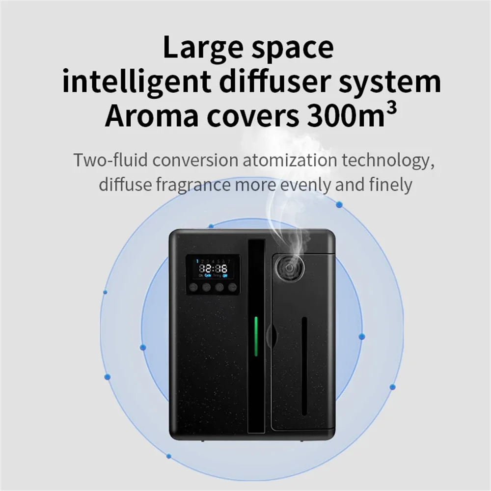 Bluetooth Scent Machine – 160ml Aroma Diffuser for Large Spaces