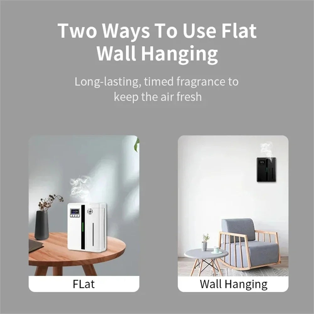 Bluetooth Scent Machine – 160ml Aroma Diffuser for Large Spaces