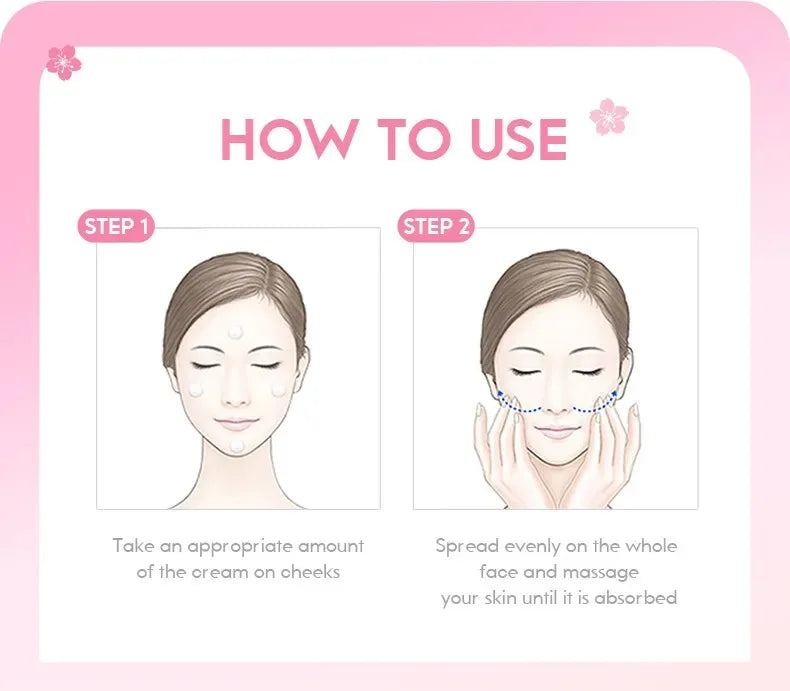 LAIKOU Sakura Essence Cream – Gentle Oil Control Moisturizer (25 g)