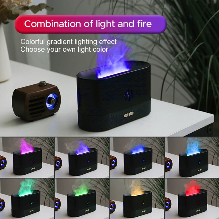 Kinscoter Flame Aroma Diffuser & Humidifier