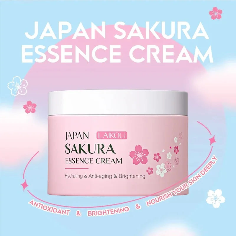 LAIKOU Sakura Essence Cream – Gentle Oil Control Moisturizer (25 g)