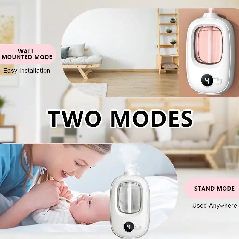 Automatic Aromatherapy Diffuser – Rechargeable Air Freshener & Humidifier