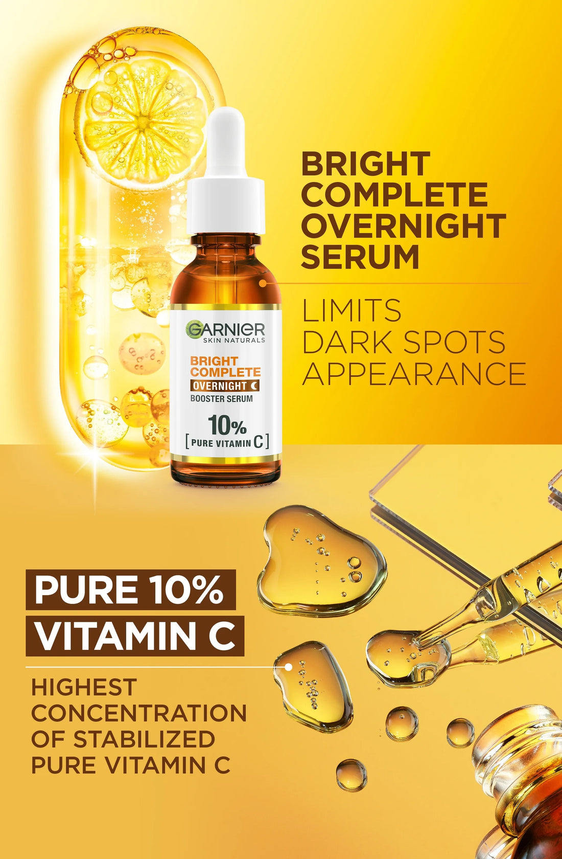 Vitamin C Whitening Face Serum – Pore Tightening & Repair Essence