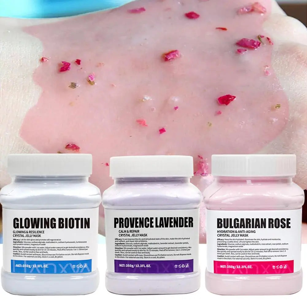 Professional Rose Jelly Face Mask – Hydrating Peel-Off Skincare