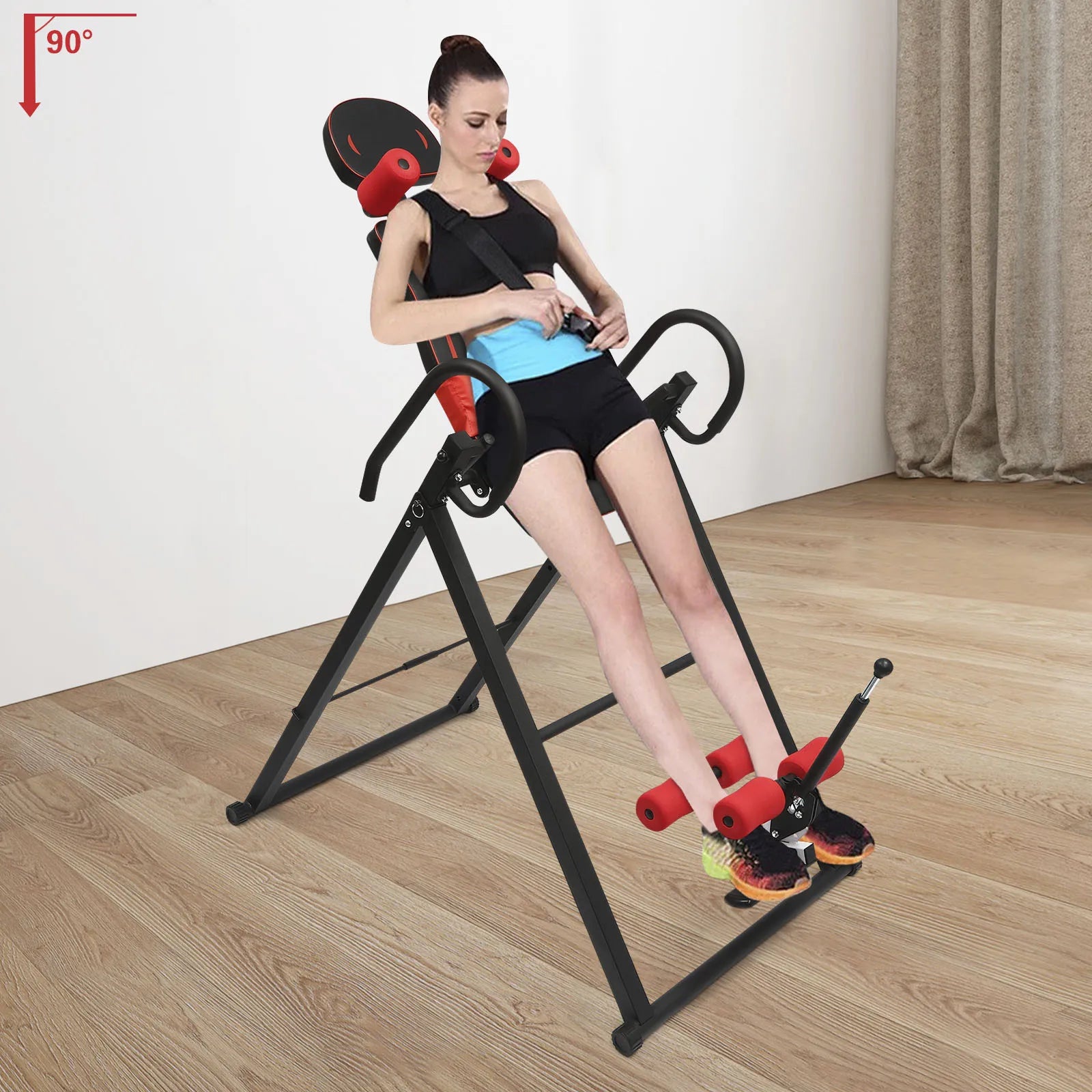 330lb Capacity Inversion Table – Adjustable Back Relief & Posture Correction