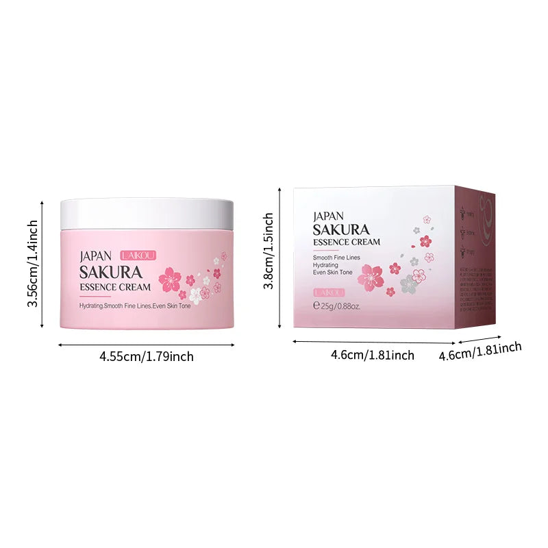 LAIKOU Sakura Essence Cream – Gentle Oil Control Moisturizer (25 g)