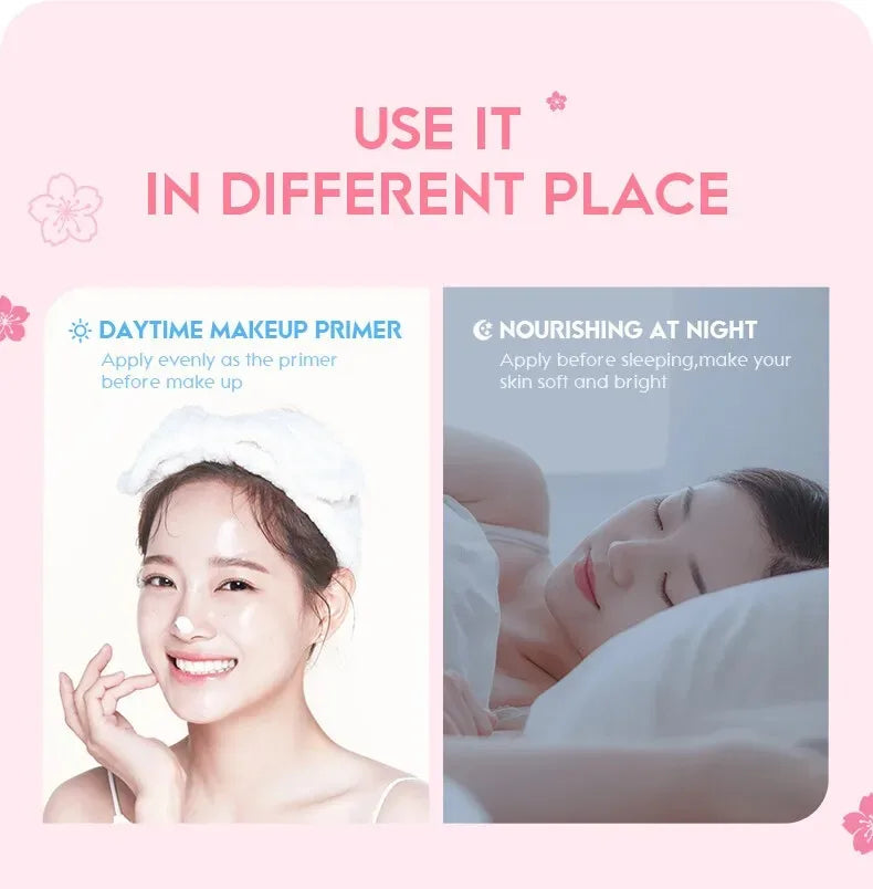 LAIKOU Sakura Essence Cream – Gentle Oil Control Moisturizer (25 g)