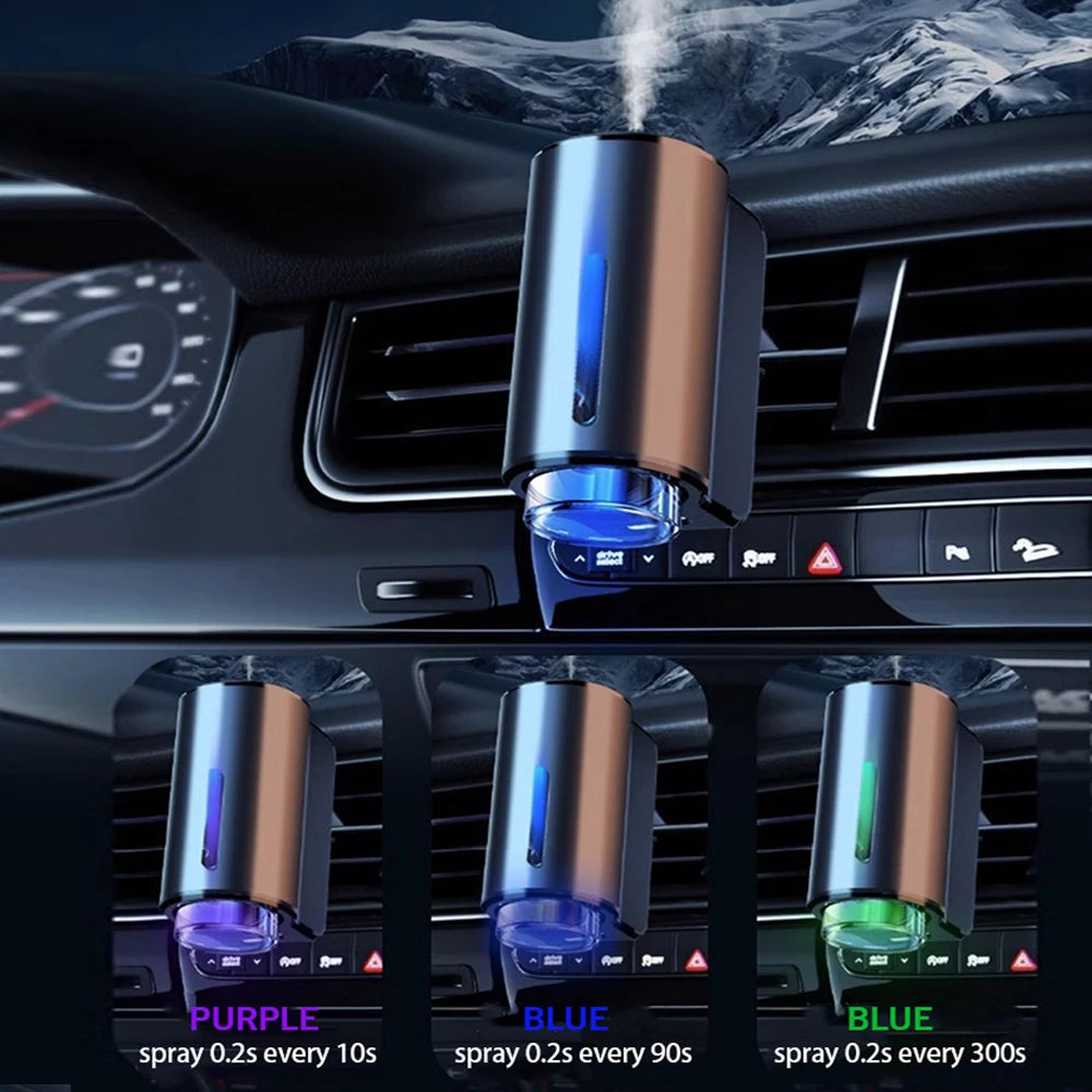 Car Electric Air Diffuser – Aromatherapy Mist & Odor Remover