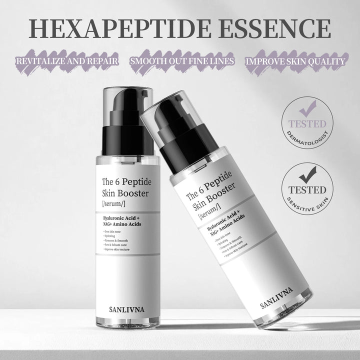 6 Peptide Collagen Skincare Set – Anti-Aging, Brightening & Moisturizing