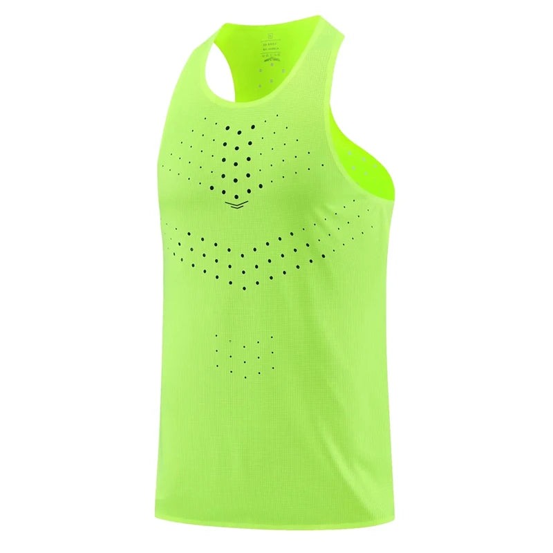 Athletic Running Tank Top – Sleeveless Track & Field Singlet