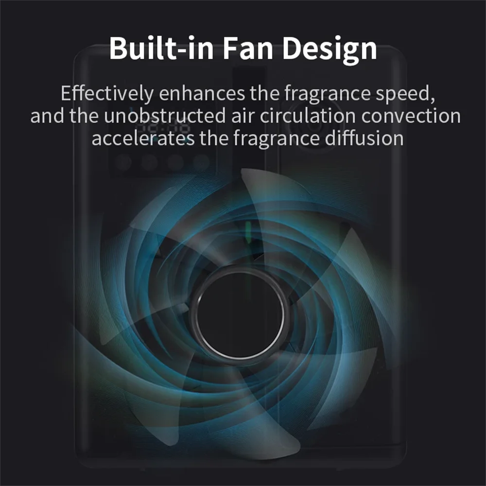 Bluetooth Scent Machine – 160ml Aroma Diffuser for Large Spaces