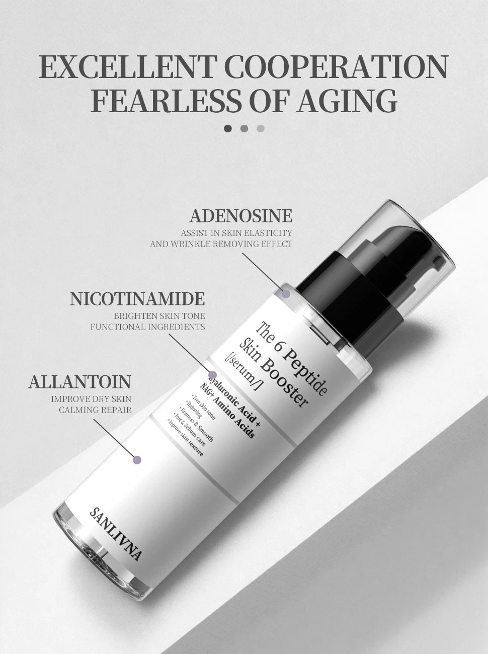 6 Peptide Collagen Skincare Set – Anti-Aging, Brightening & Moisturizing