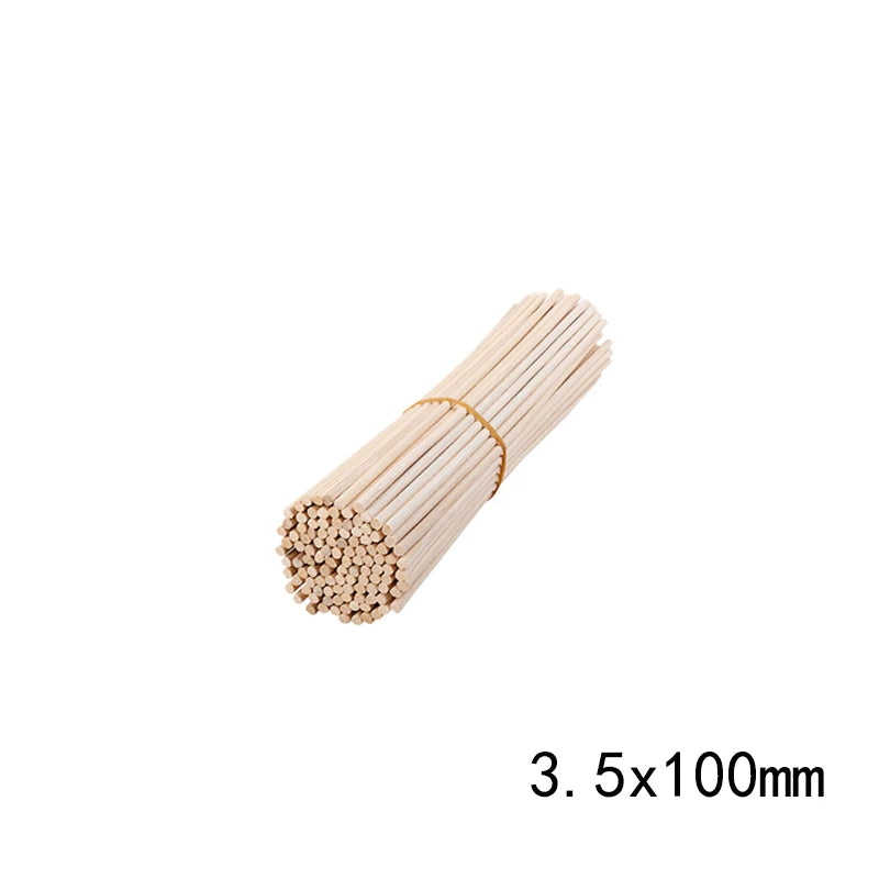 2–3.5mm Rattan Reed Diffuser Sticks – 5–100pcs Refill for DIY Aromatherapy
