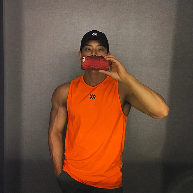 ADED Men's Quick-Dry Gym Tank Top