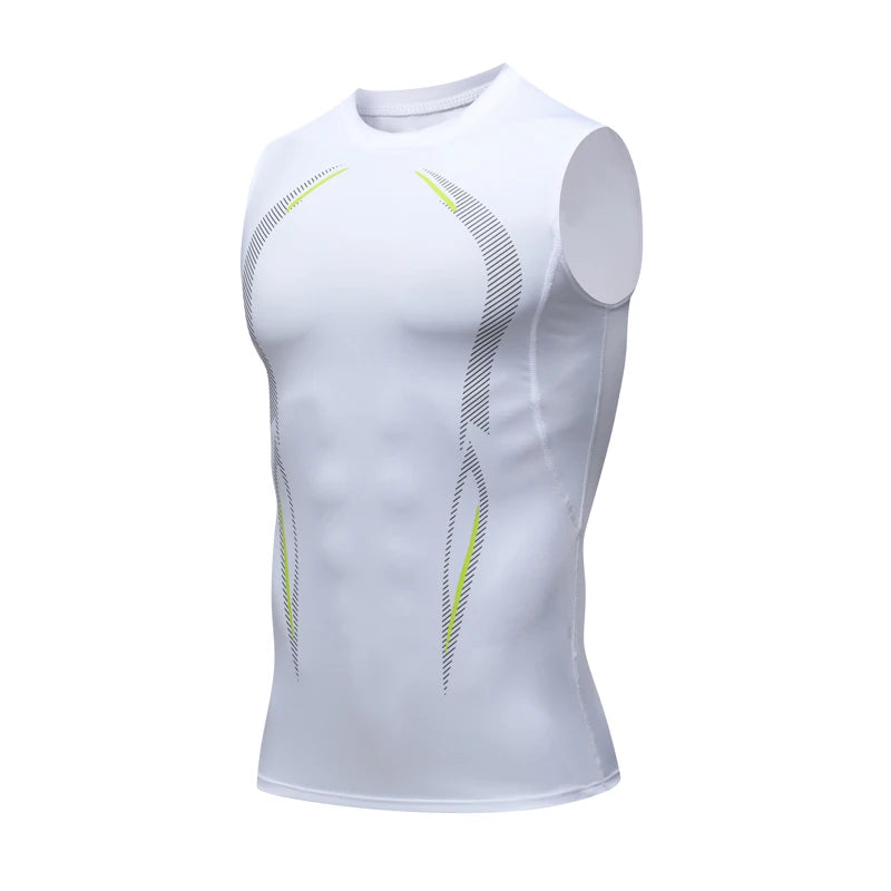 Men's Compression Sleeveless Gym Tank Top