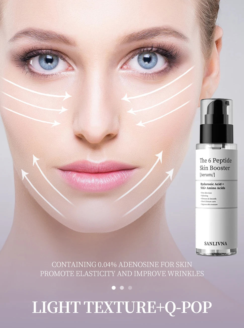6 Peptide Collagen Skincare Set – Anti-Aging, Brightening & Moisturizing