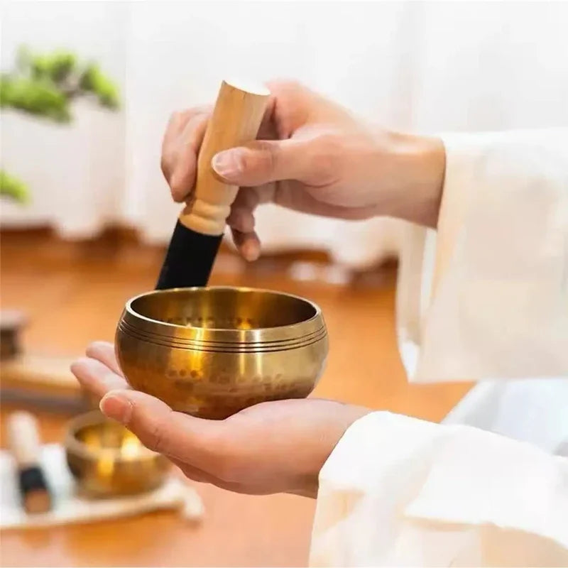 Tibetan Singing Bowl Meditation Set