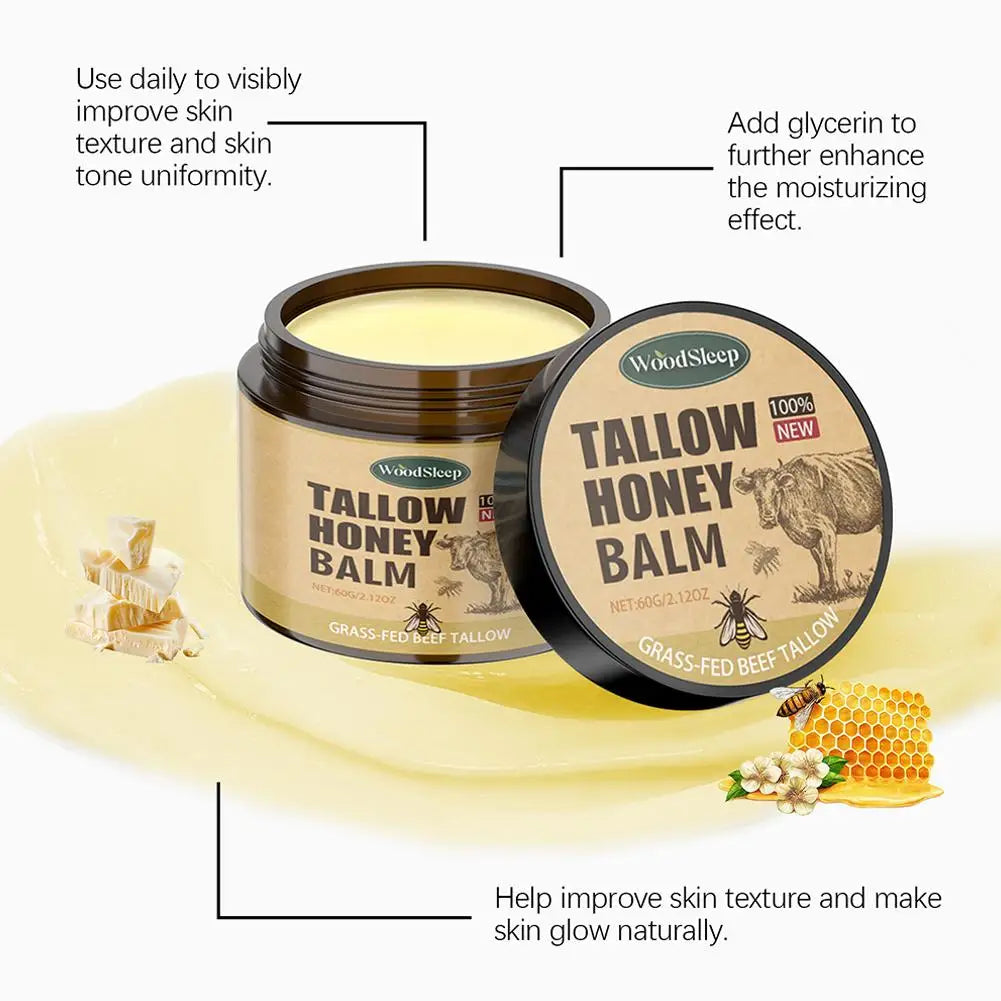 Whipped Beef Tallow Honey Balm