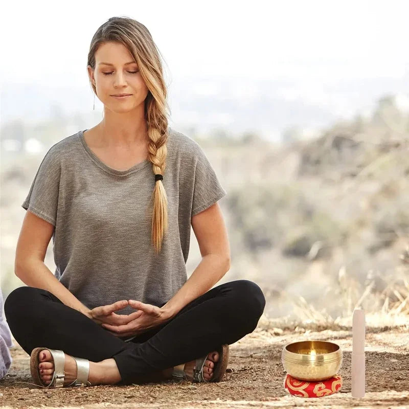 Tibetan Singing Bowl Meditation Set
