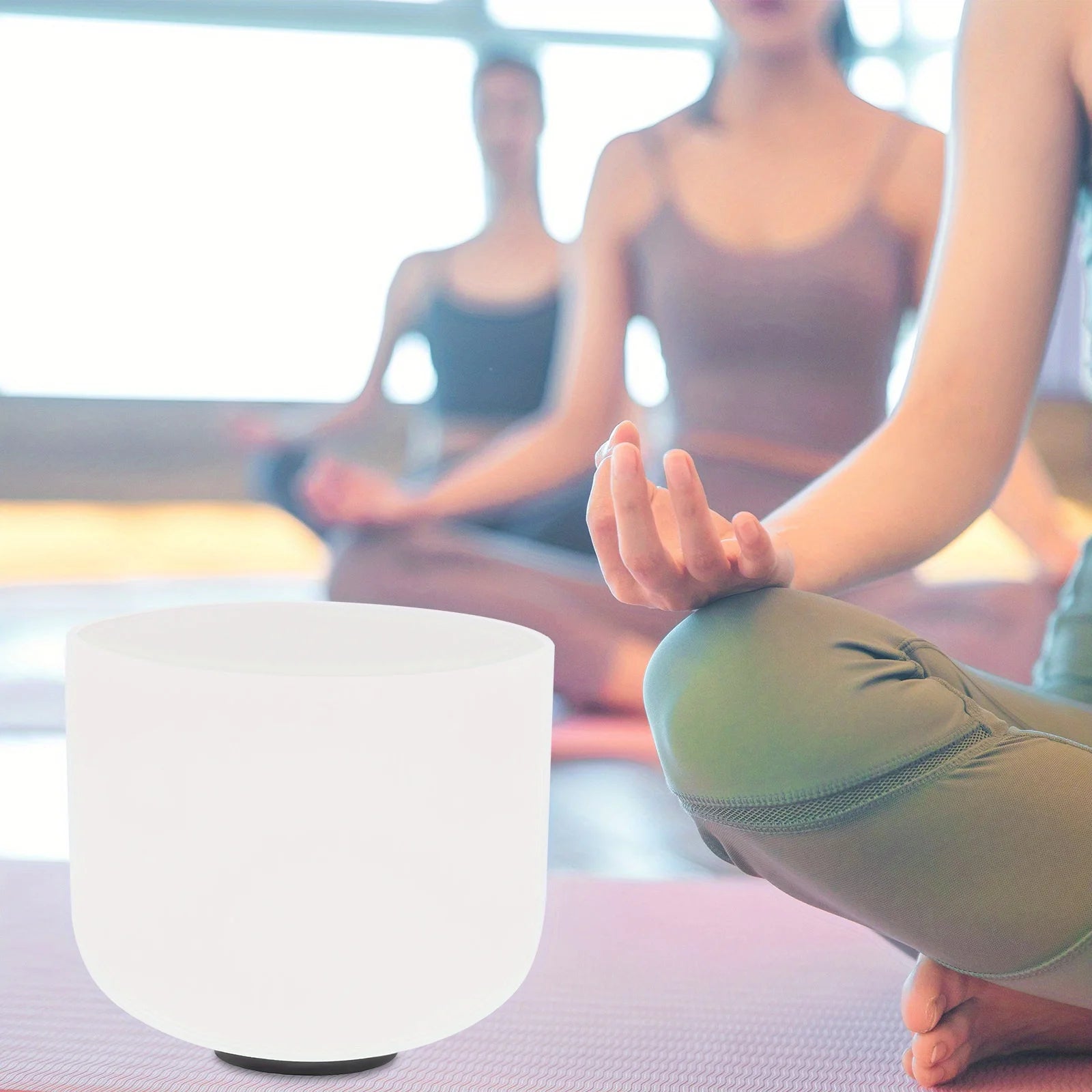 8" Quartz Crystal Singing Bowl – Meditation & Sound Healing Tool