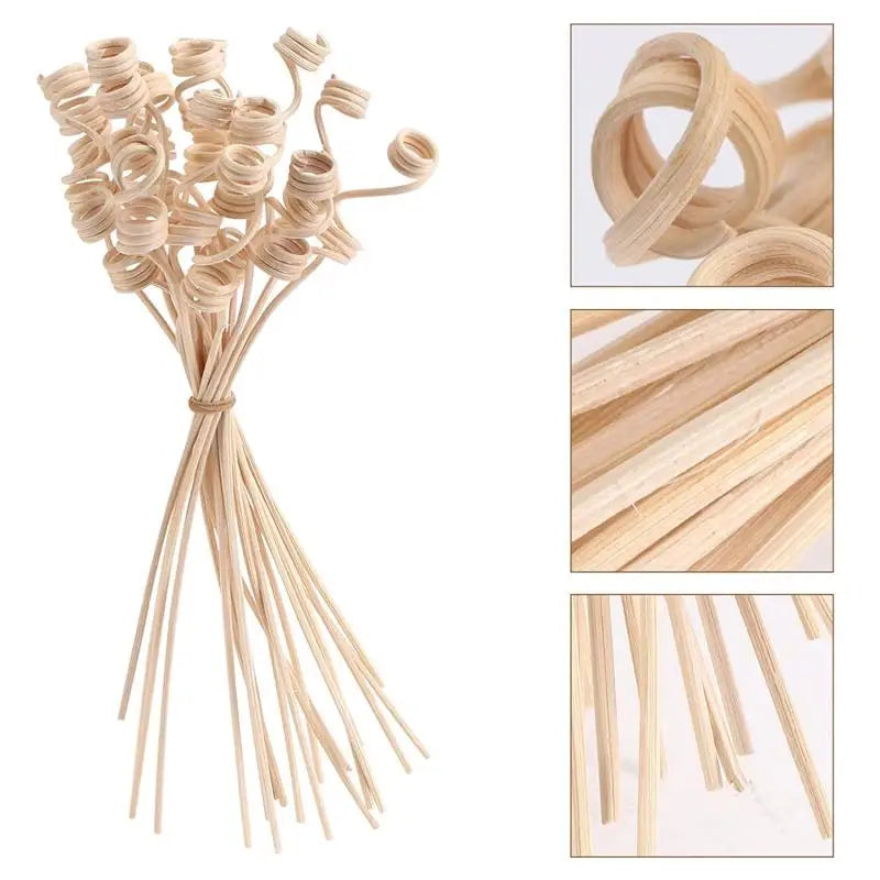 2–3.5mm Rattan Reed Diffuser Sticks – 5–100pcs Refill for DIY Aromatherapy