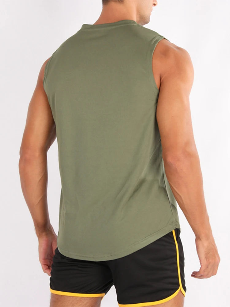 ADED Men's Quick-Dry Gym Tank Top