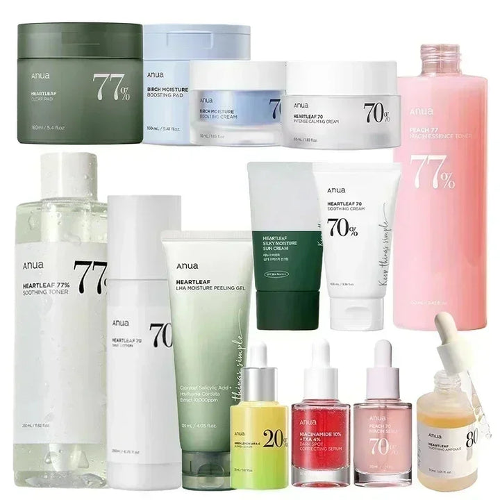 Korean Heartleaf Anti-Aging Skincare Set