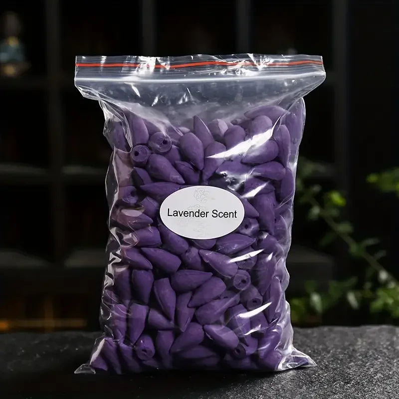 Mixed Backflow Incense Cones – Multi-Scented