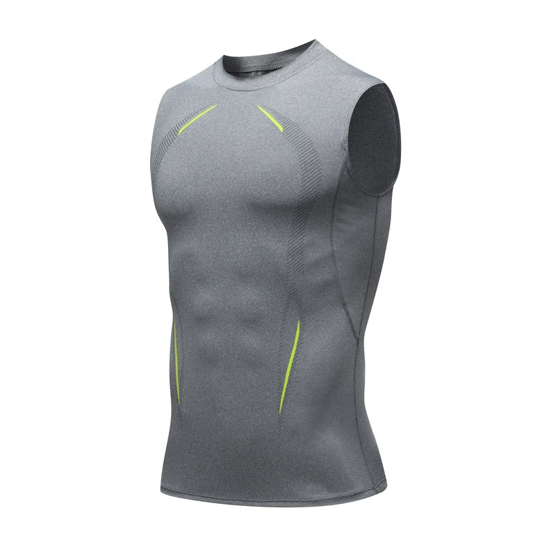 Men's Compression Sleeveless Gym Tank Top