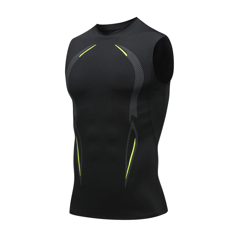 Men's Compression Sleeveless Gym Tank Top