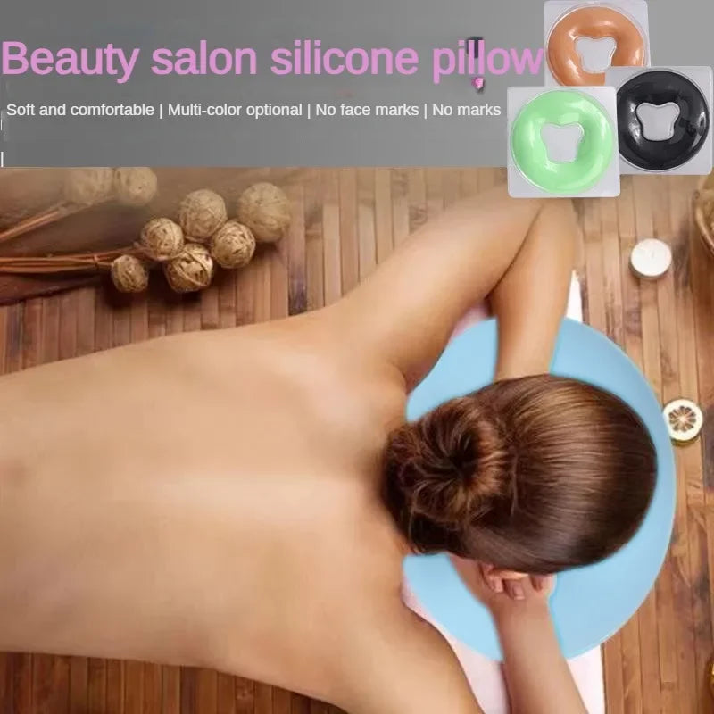 Soft Silicone Spa Massage Beauty Pillow Pad