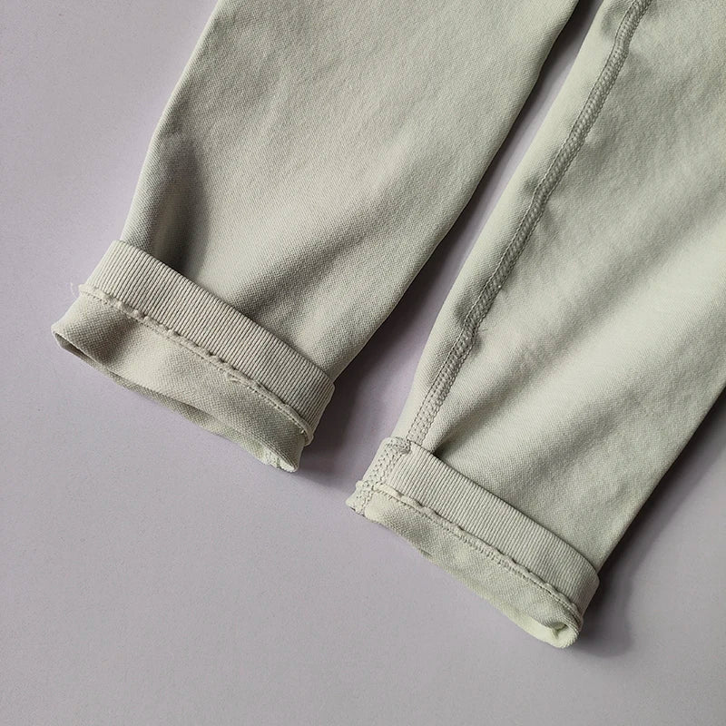 Seamless Women's V-Neck Bra & Leggings Fitness Yoga Set