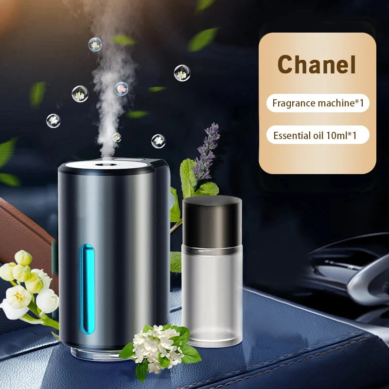 Car Electric Air Diffuser – Aromatherapy Mist & Odor Remover