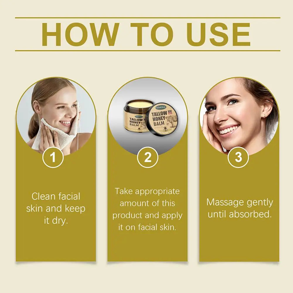 Whipped Beef Tallow Honey Balm