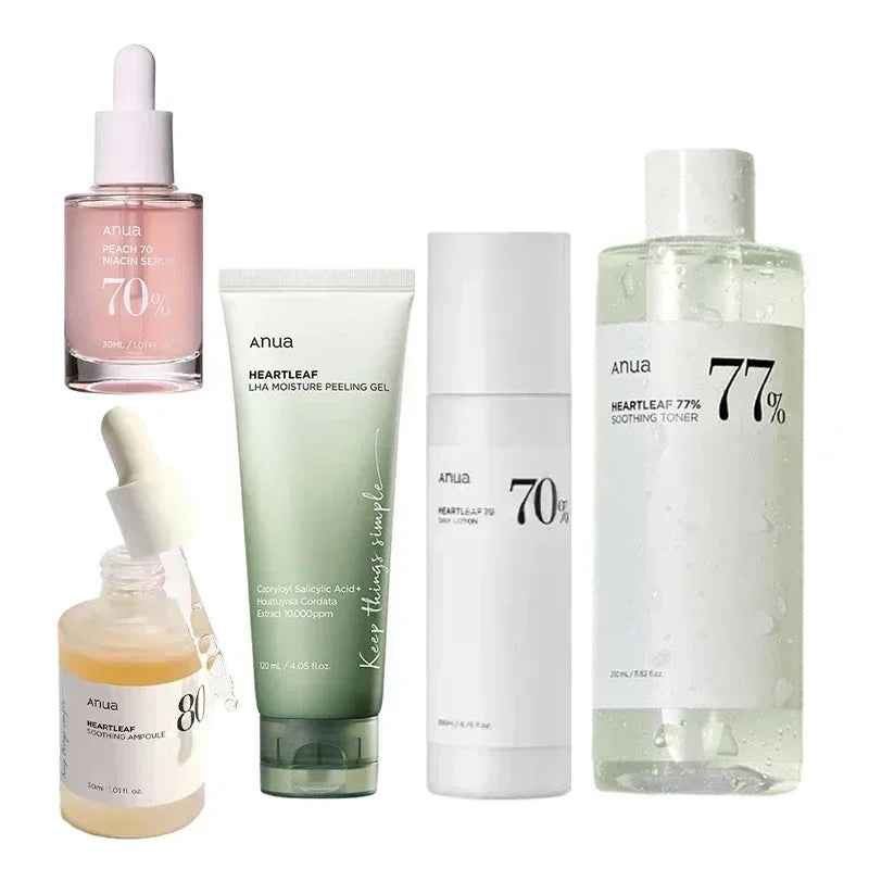Korean Heartleaf Anti-Aging Skincare Set