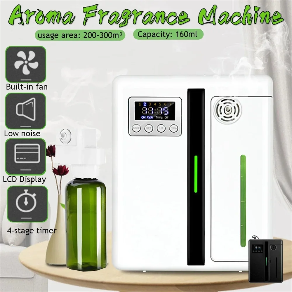 Bluetooth Scent Machine – 160ml Aroma Diffuser for Large Spaces
