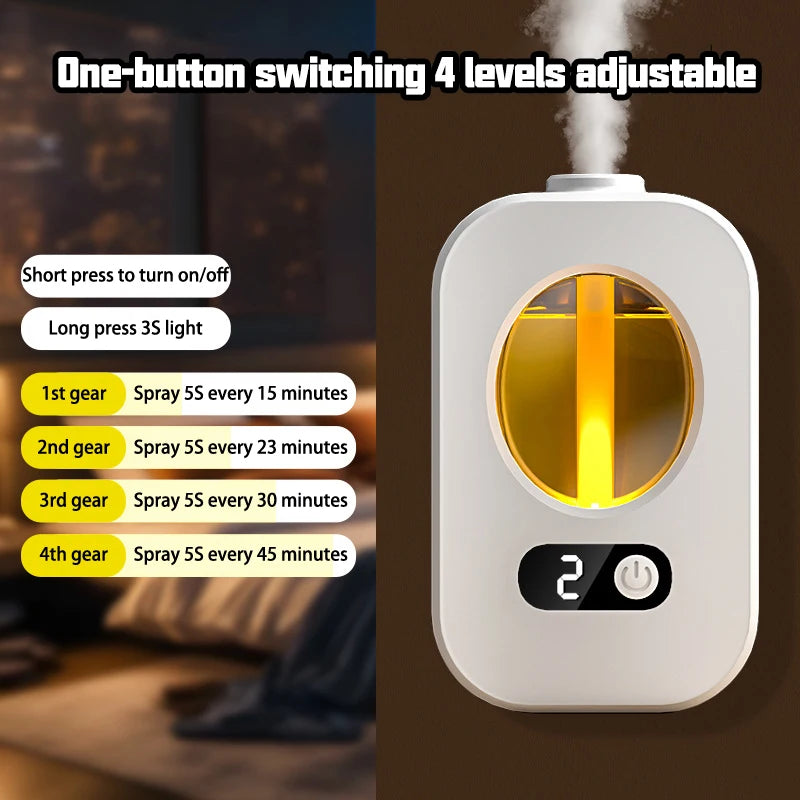 Automatic Aromatherapy Diffuser – Air Freshener & Essential Oil Humidifier