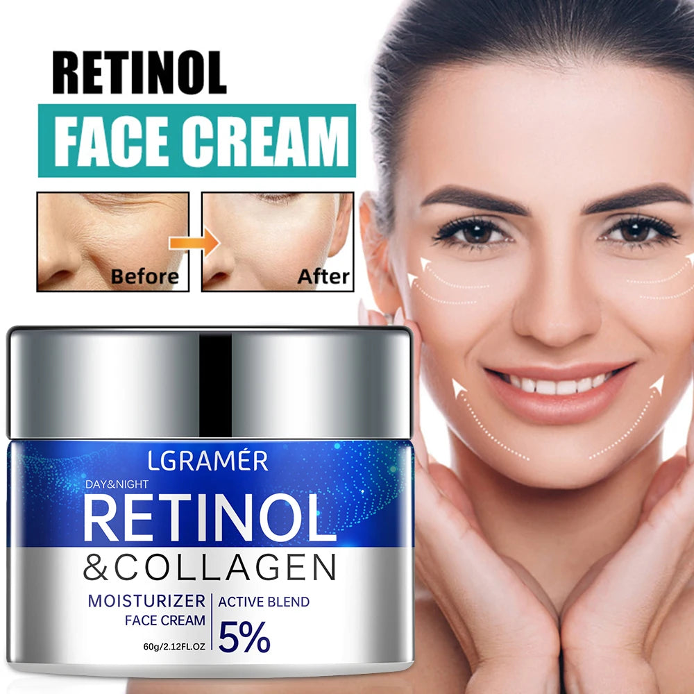 Retinol Anti-Aging Cream – Wrinkle Removal & Skin Firming